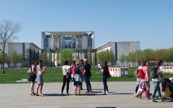 Berlin: Dzielnica rządowa wokół Reichstagu z przewodnikiem